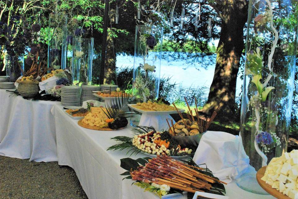 Buffet di benvenuto