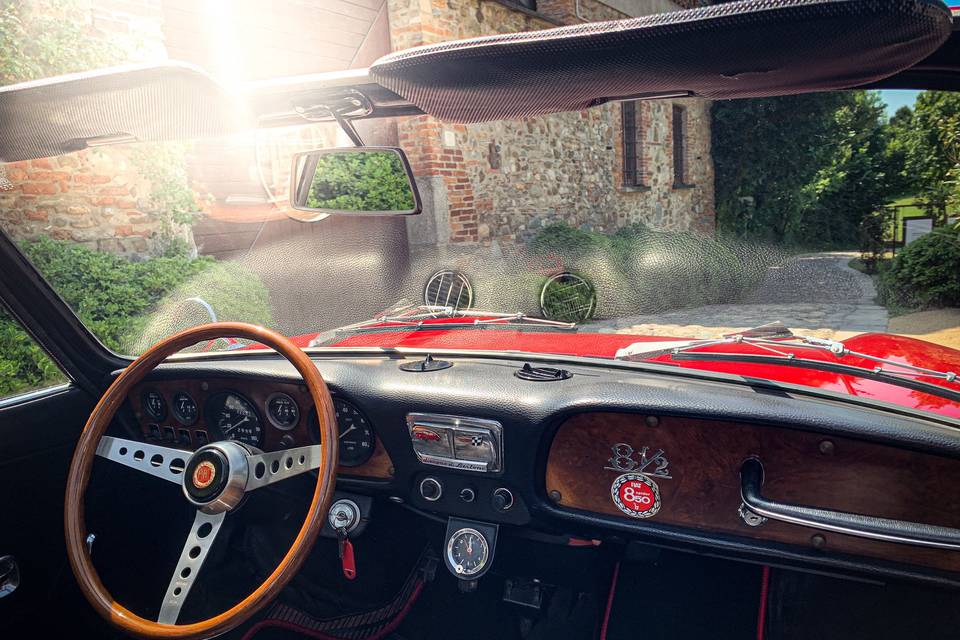 Fiat 850 Spider Rosso