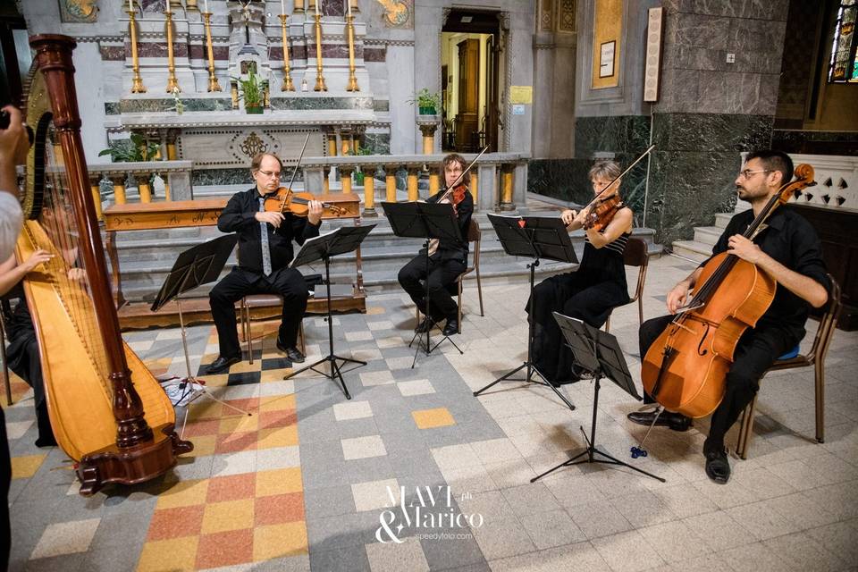 Quartetto con arpa