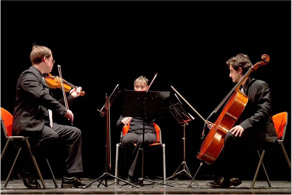 Trio d'archi al concerto