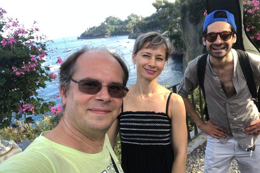 Trio pronto per Portofino