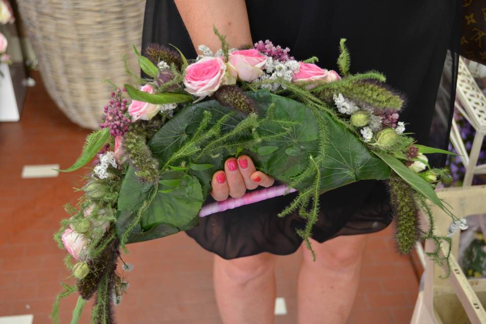 Bouquet a borsetta