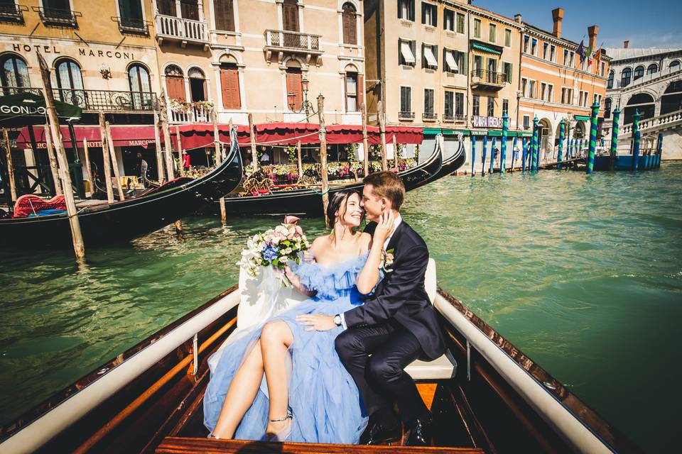 Fotografo matrimonio venezia