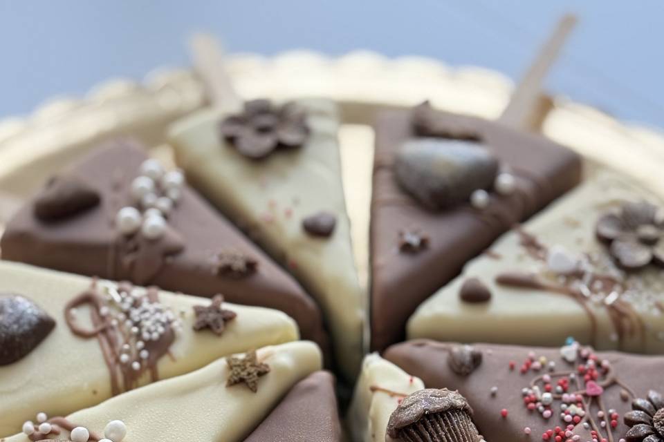 Tortina moderna per sweet tabl