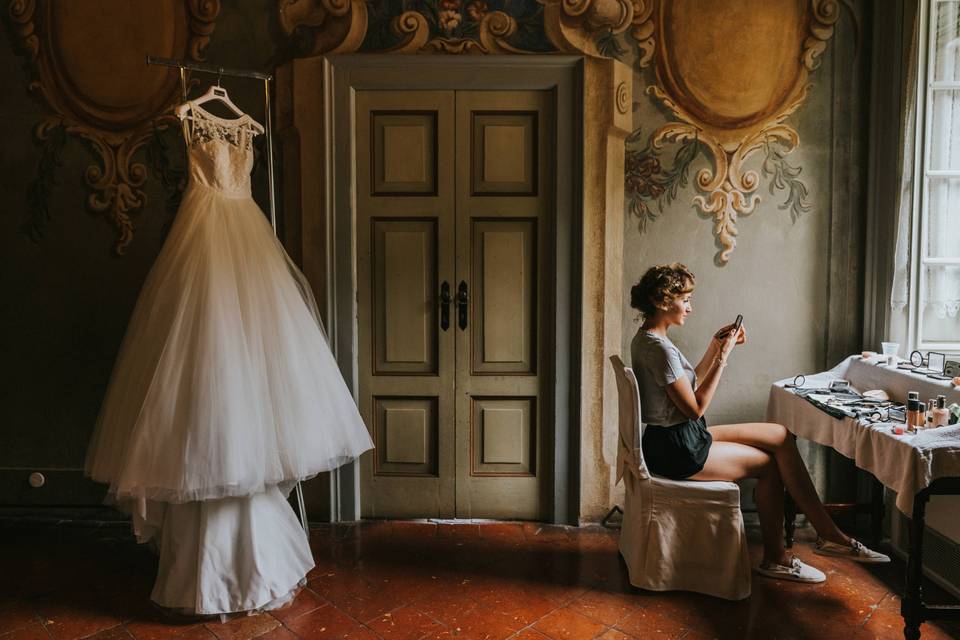 Preparazione della sposa