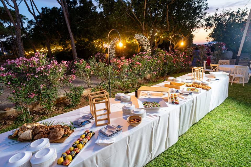 allestimento buffet