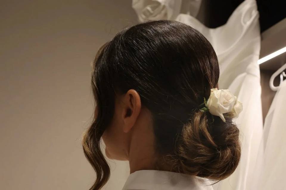 Preparazione sposa