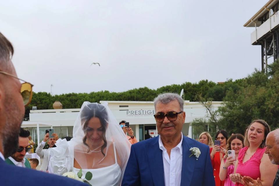 Sposa col papà