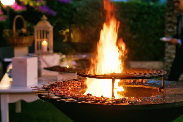 Show-cooking in corte
