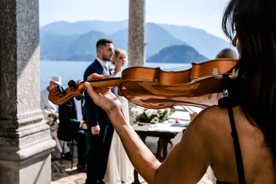 Violino cerimonia civile