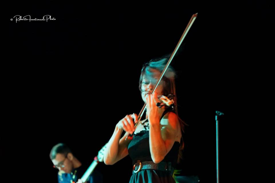 Violino elettrico live