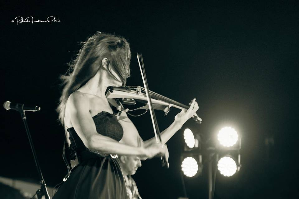 Violino elettrico live