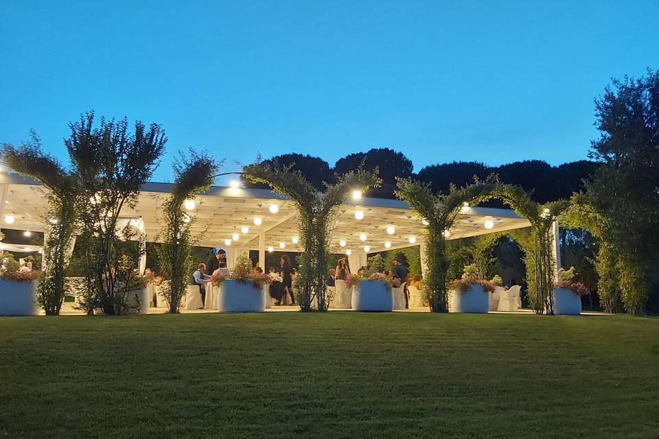 Il roseto del gazebo