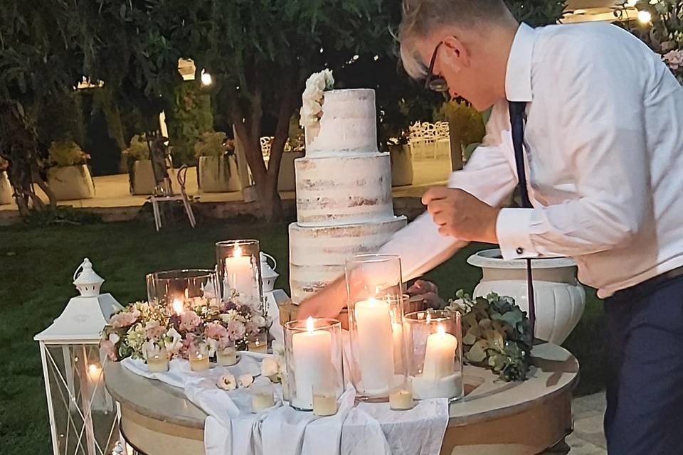 La wedding cake