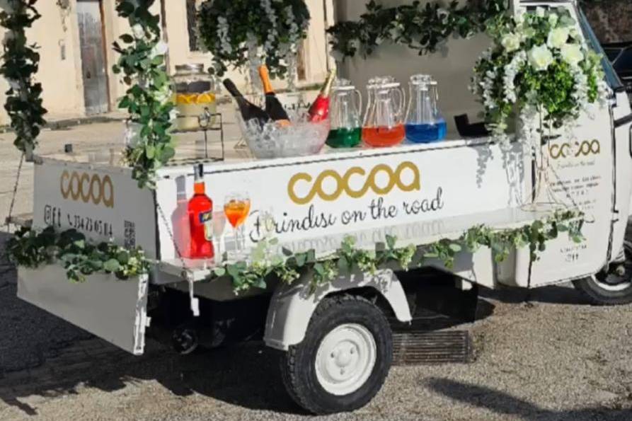 Ape car wedding