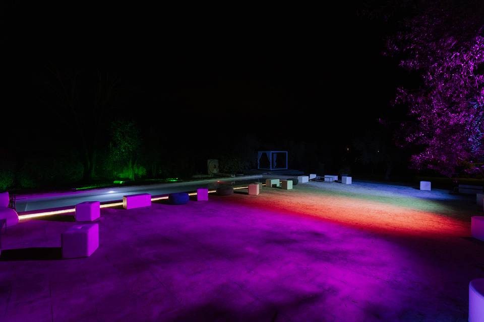 Un bagno di colore