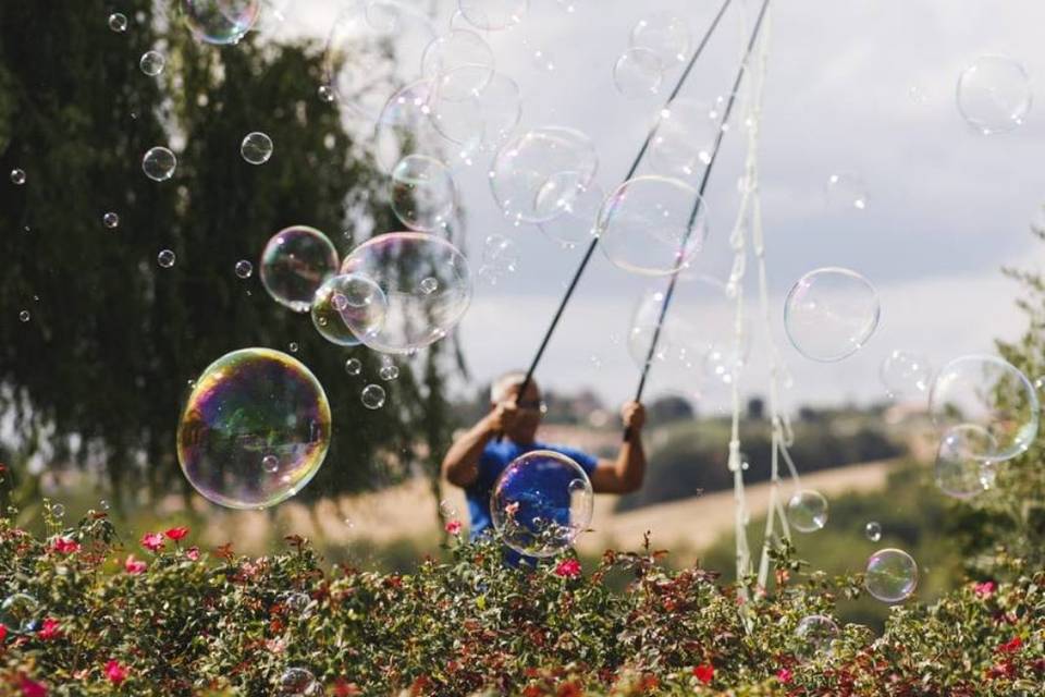 Spettacolo di bolle