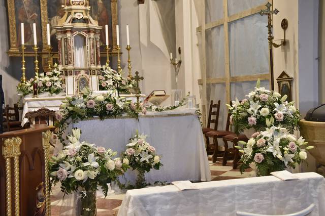 Allestimento chiesa