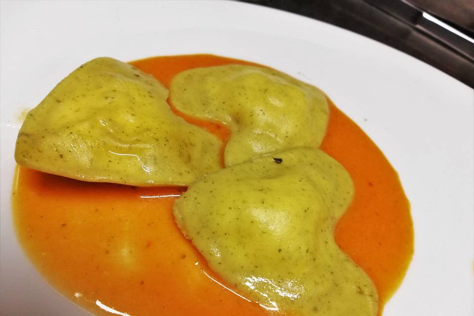 Raviolo dolce