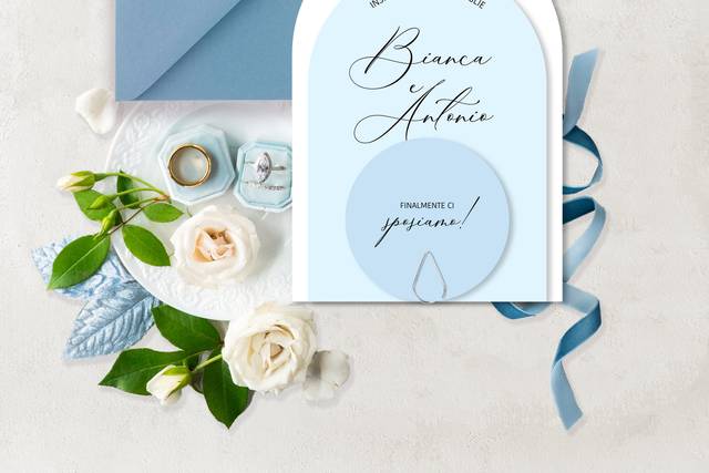 Coordinato PLUTONE azzurro