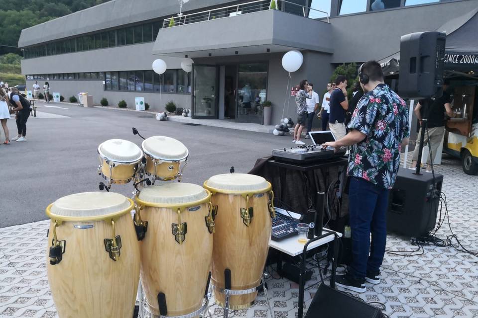 Percussioni e dj