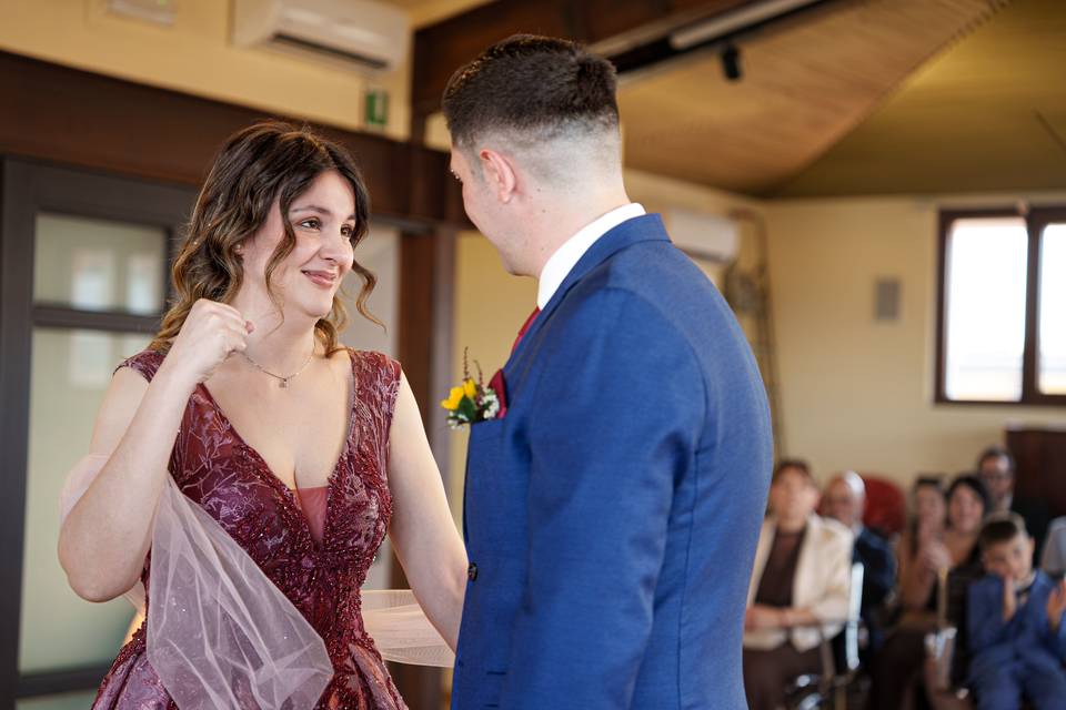 Sorriso della sposa