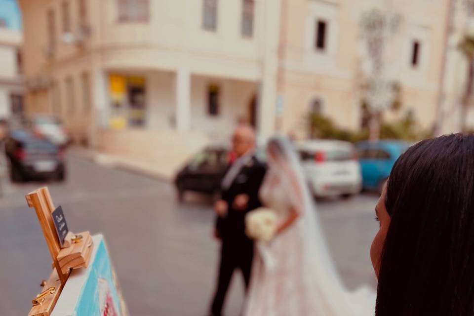 Ritratto su tela