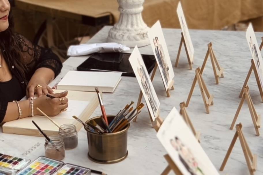 Il tuo evento a opera  d’arte!
