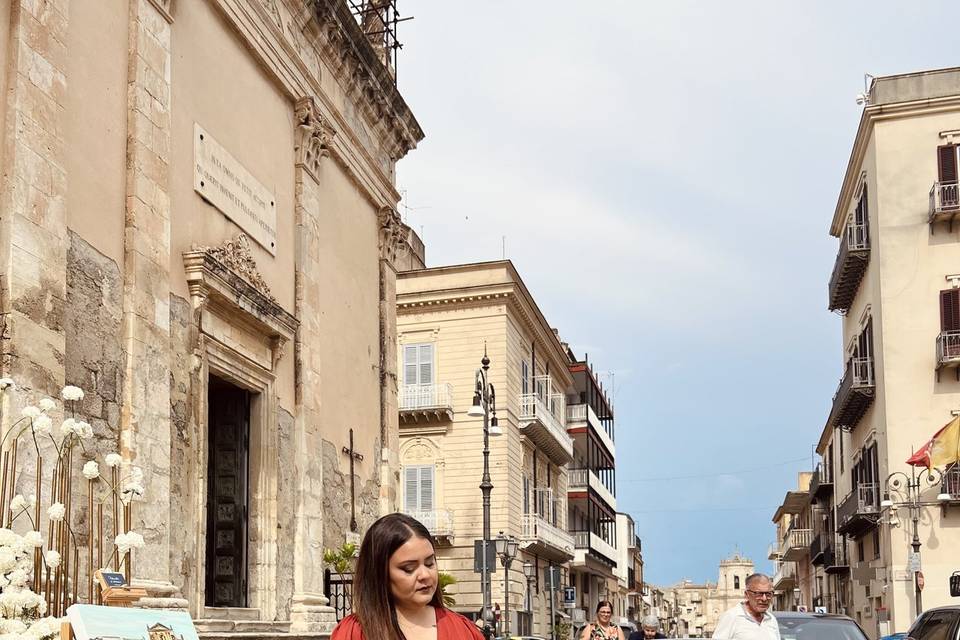 Ritratto su tela per gli sposi