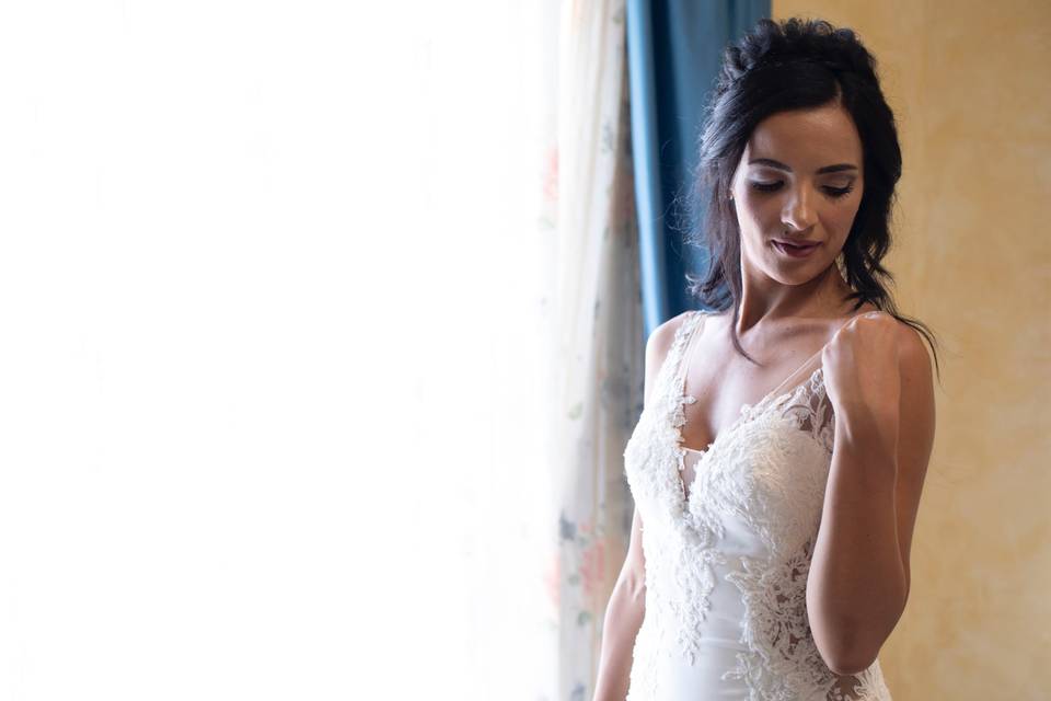 Preparazione sposa