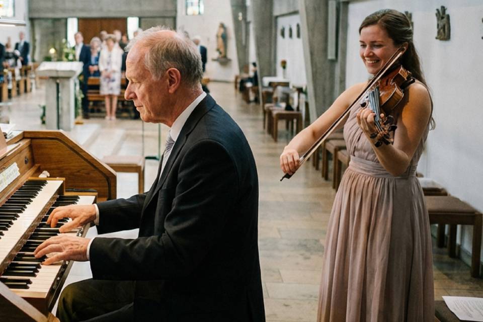Trio d'archi e organista