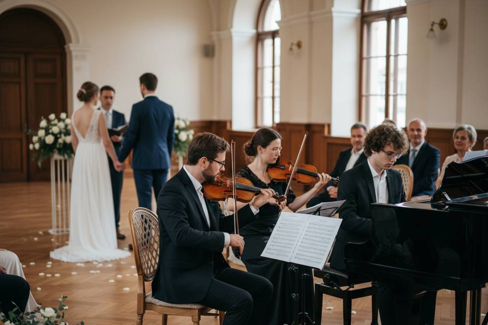 Trio d'archi e organista