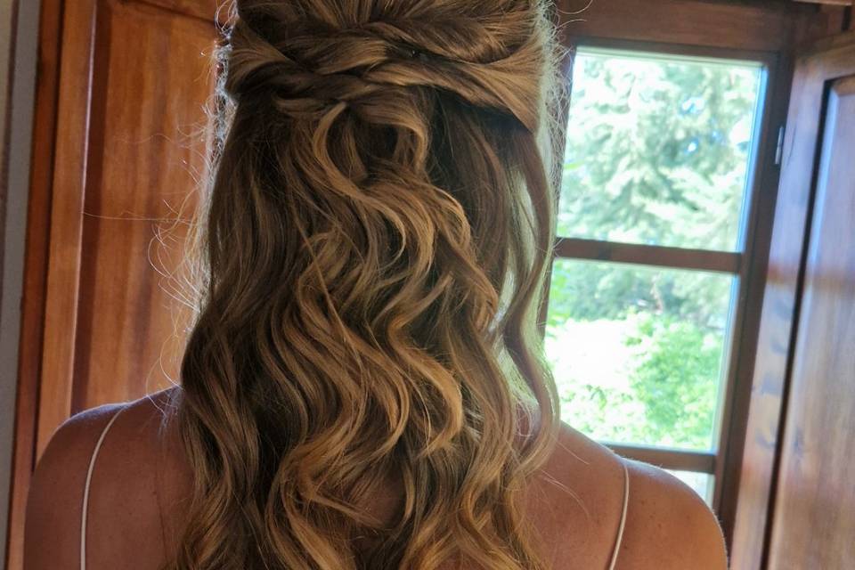 Hair style bride