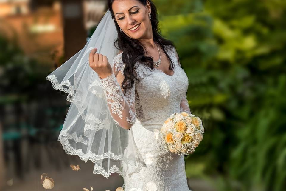 The bride bouquet