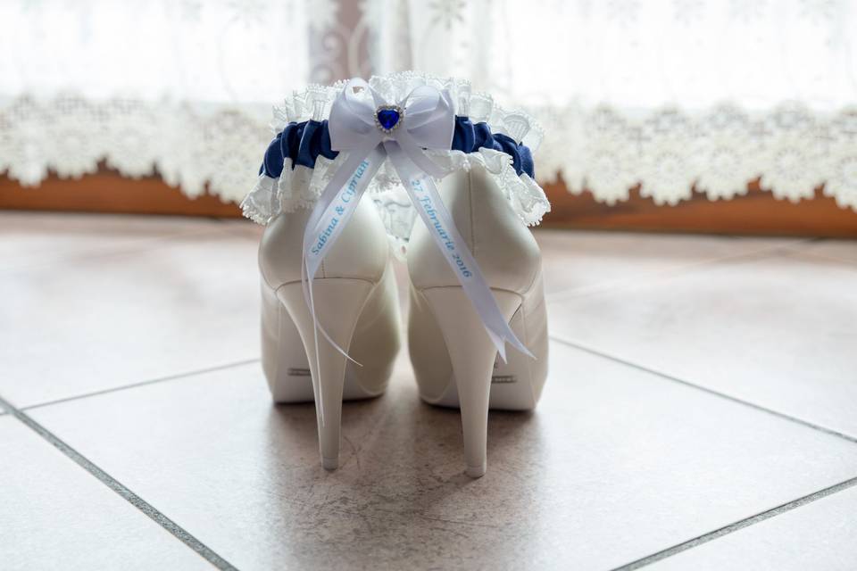 The bride shoes