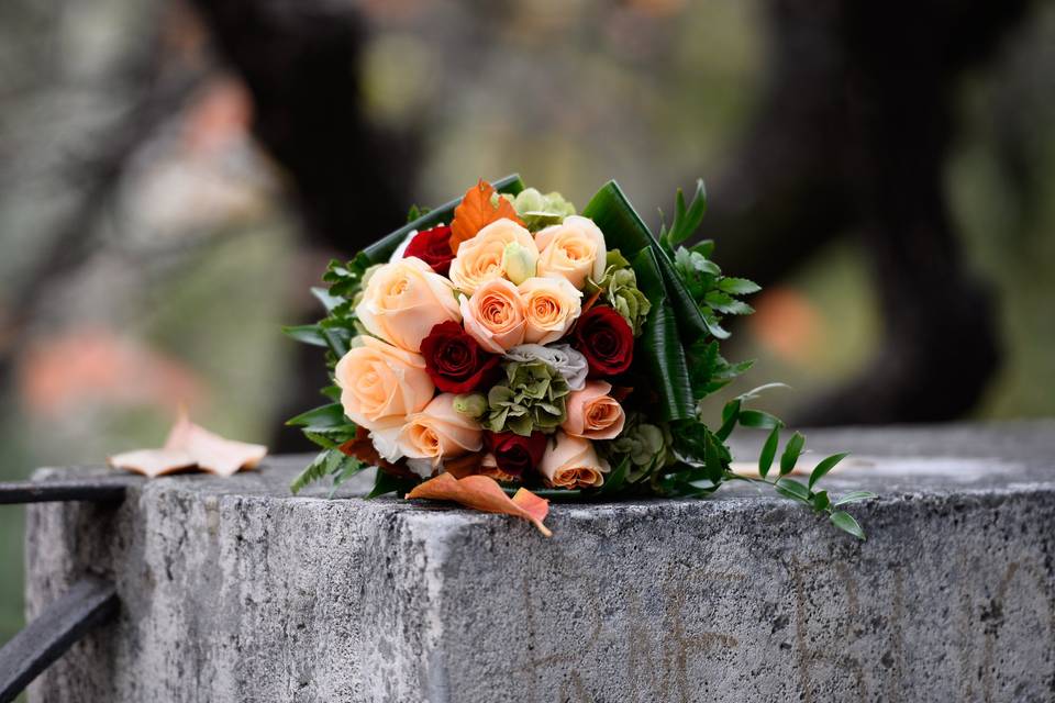 The bride bouquet