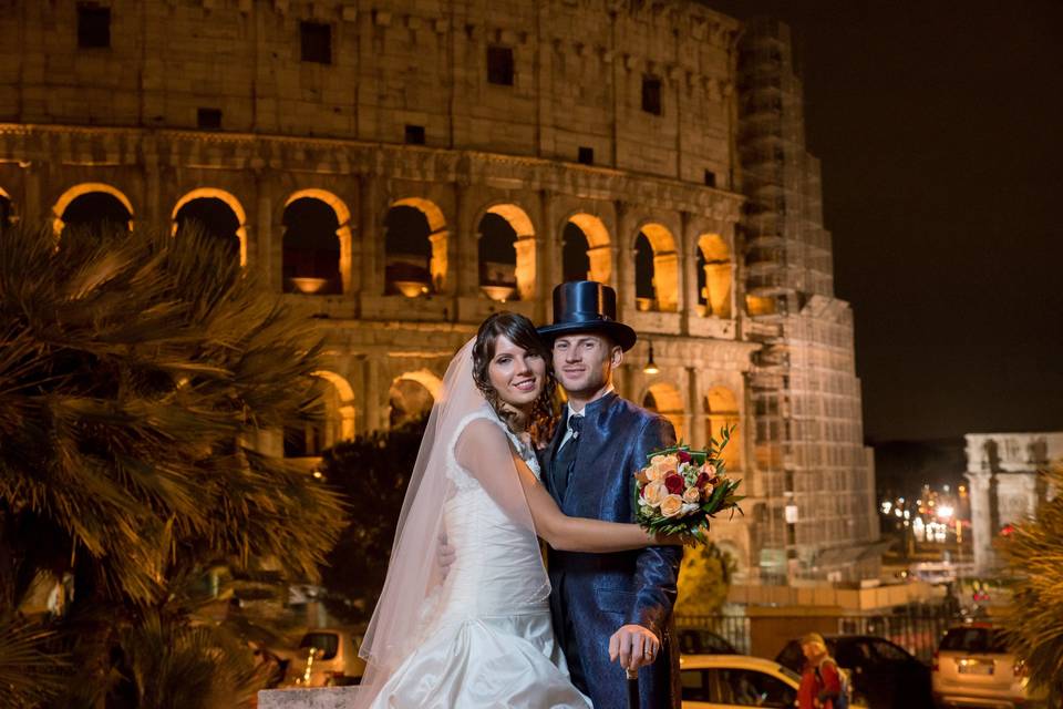 Elegant wedding  in Rome