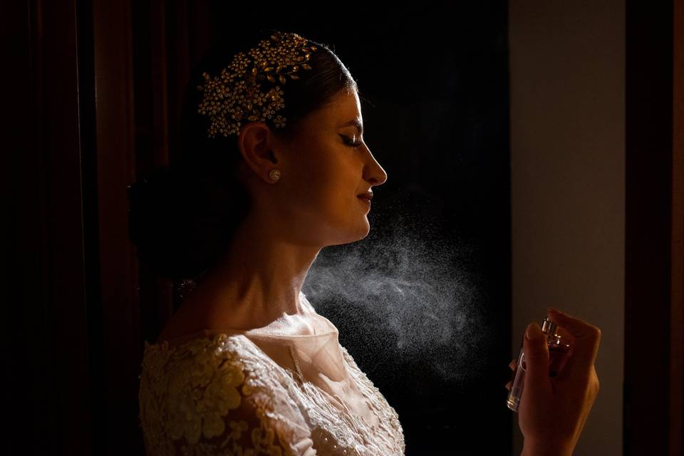 Bride preparation