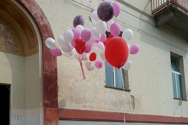 Bouquet per lancio sposi