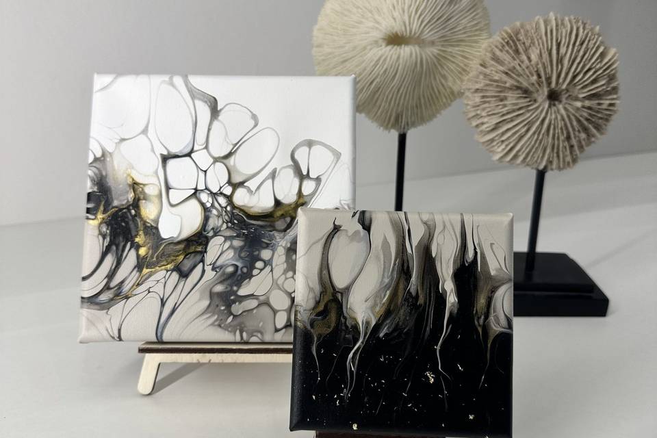 Quadrotto Fluid Art