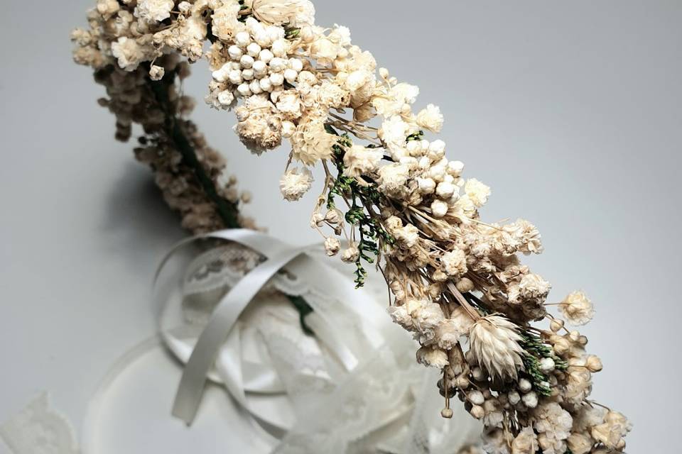 Coroncina fiori stabilizzati