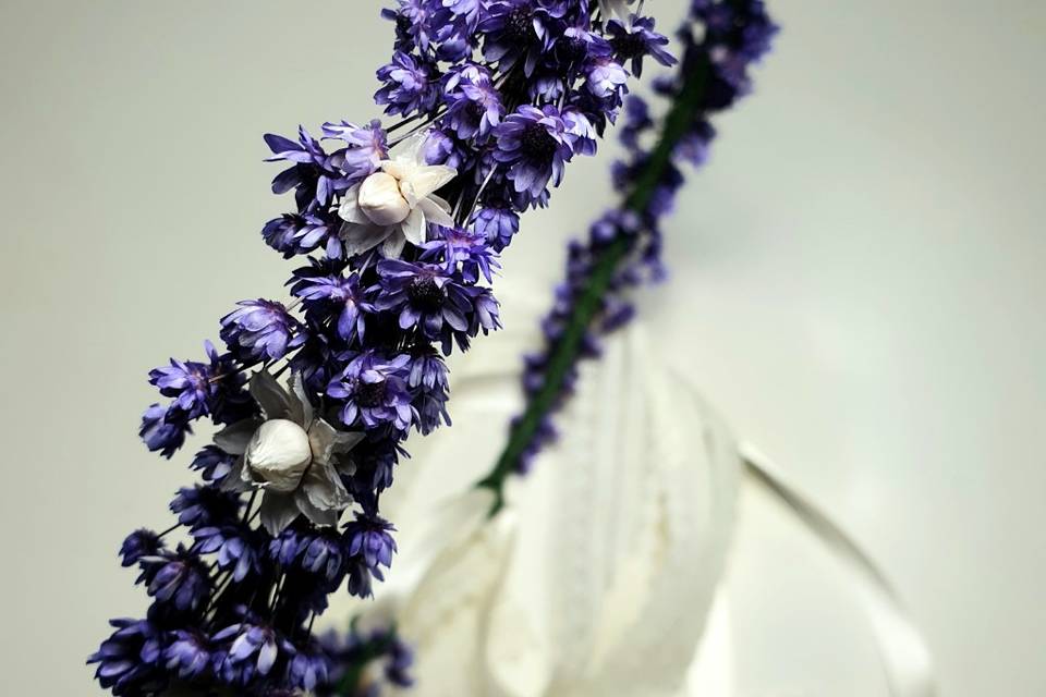 Coroncina fiori secchi