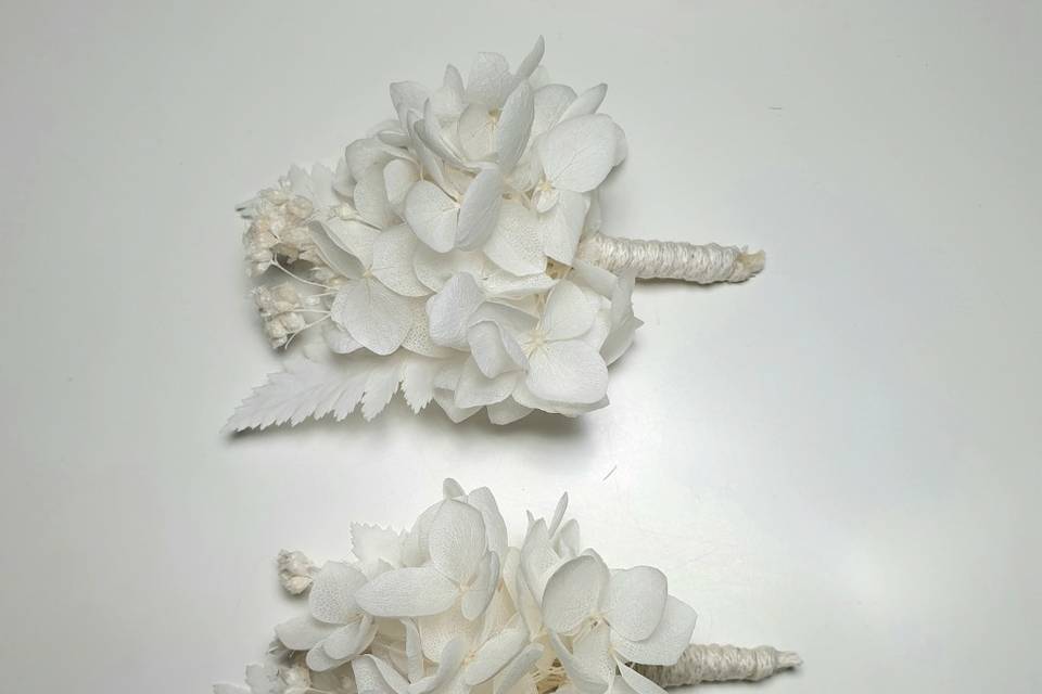 Bottoniere fiori stabilizzati