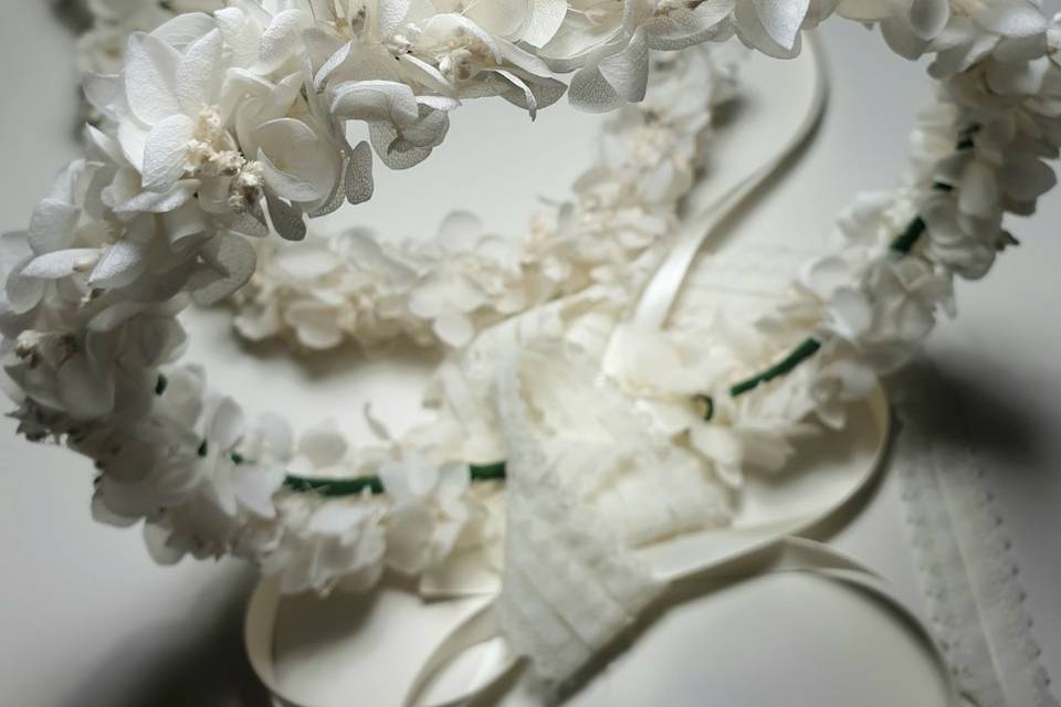 Coroncina sposa, comunione