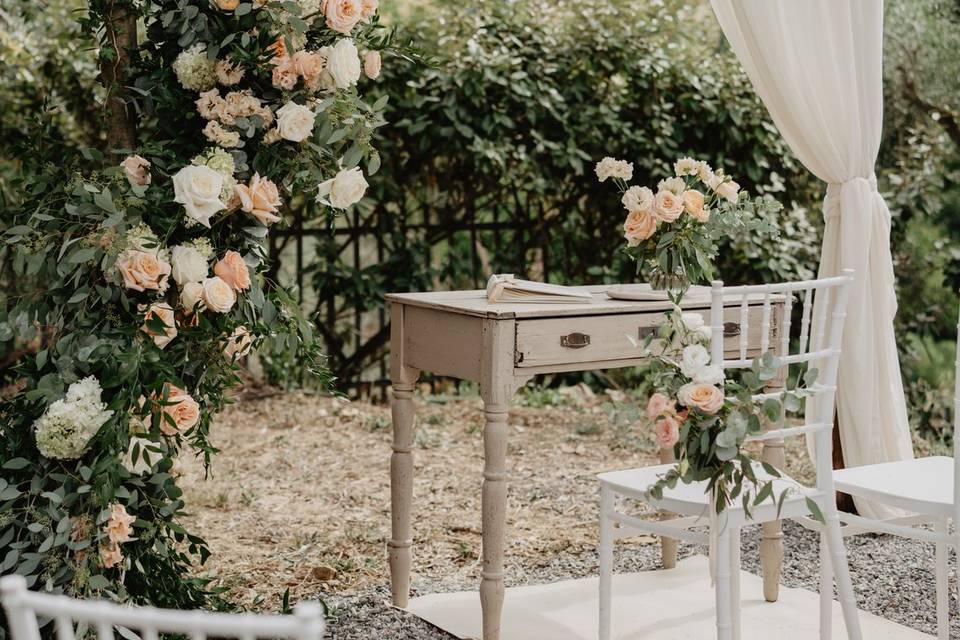 Dettagli della cerimonia