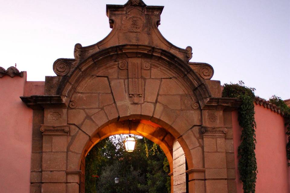 Arco d'ngresso Casa Ruda