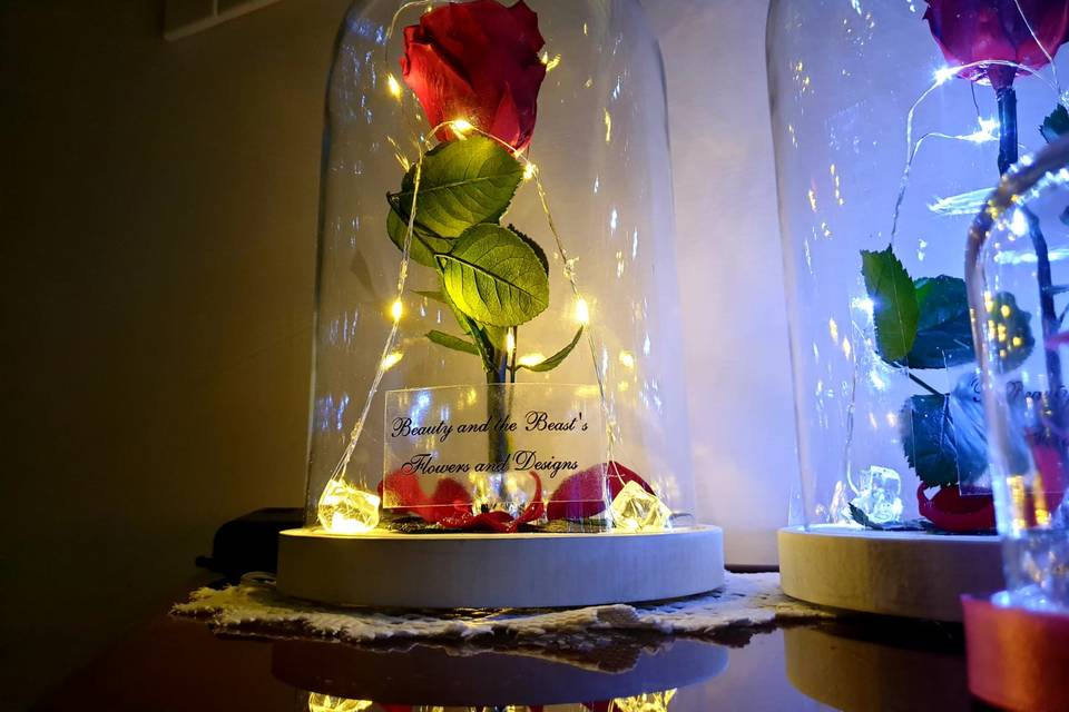 Beauty And The Beast's Flowers And Designs