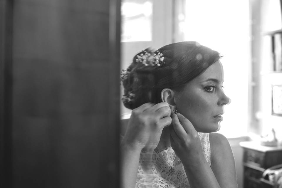 Preparazione sposa