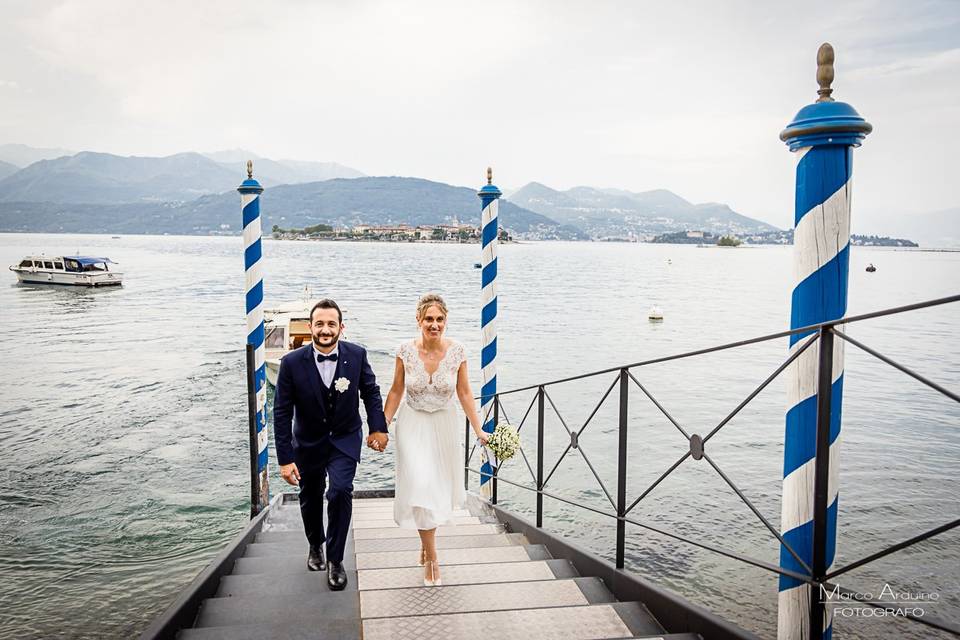 Matrimonio sul lago maggiore