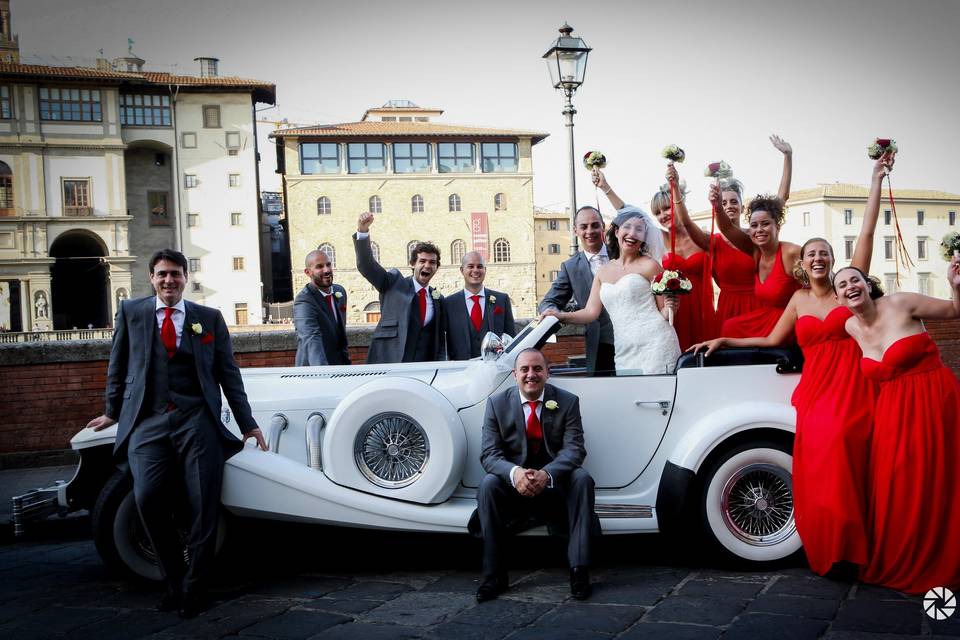 English wedding in florence